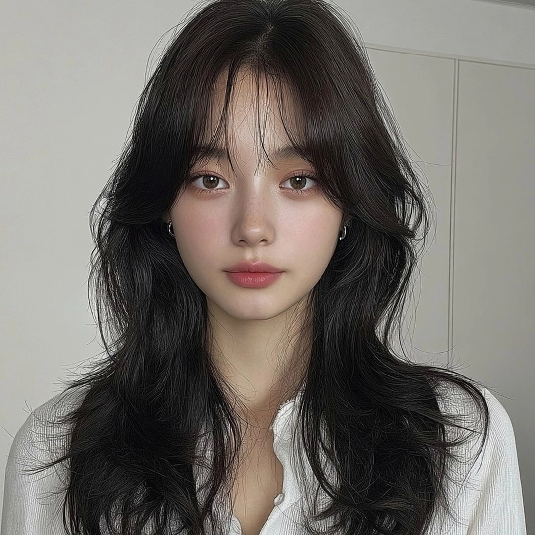 8 Elegant Korean Wave Styles 2026 | Seoul Hair Salon 5 elegant Korean wave styles 2026 - Style 3 at Korea Hair Salon Seoul
