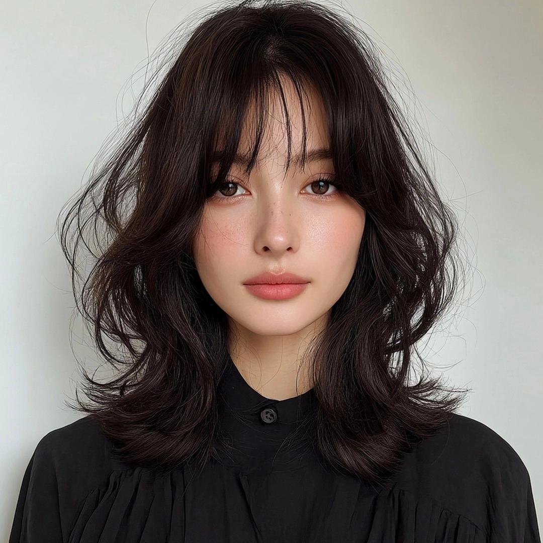 8 Elegant Korean Wave Styles 2026 | Seoul Hair Salon 8 elegant Korean wave styles 2026 - Style 5 at Korea Hair Salon Seoul