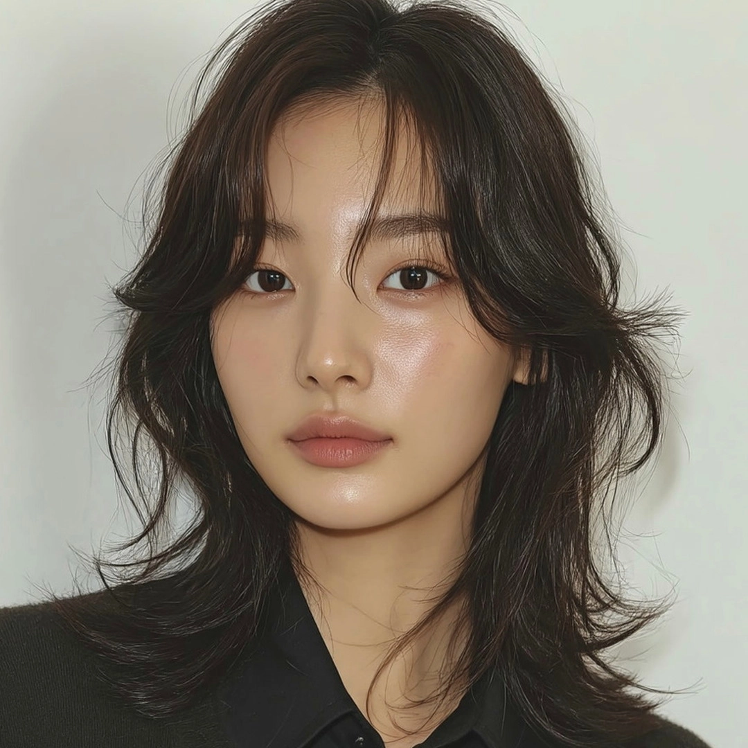 8 Elegant Korean Wave Styles 2026 | Seoul Hair Salon 11 elegant Korean wave styles 2026 - Style 8 at Korea Hair Salon Seoul