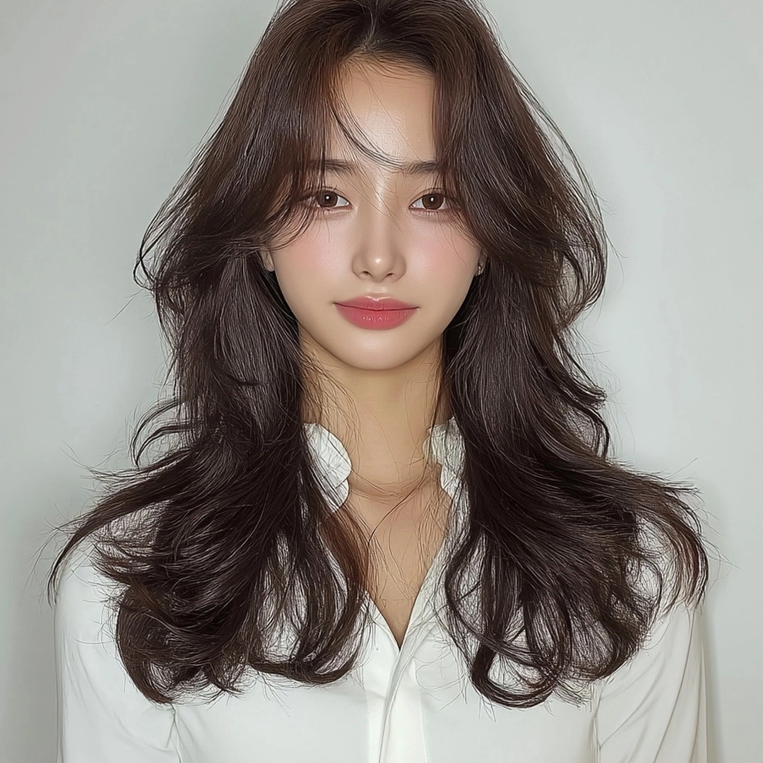 8 Elegant Layered Haircuts for 2026 | Seoul Hair Salon 10 elegant layered haircuts 2026 - Style 7 at Korea Hair Salon Seoul