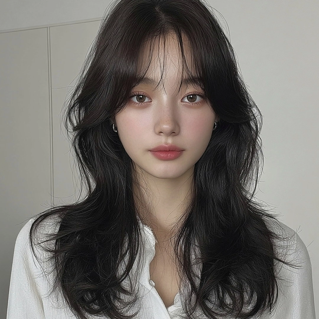 8 Elegant Layered Haircuts Seoul | Seoul Hair Salon 4 elegant layered haircut Seoul - Style 2 at Korea Hair Salon Seoul