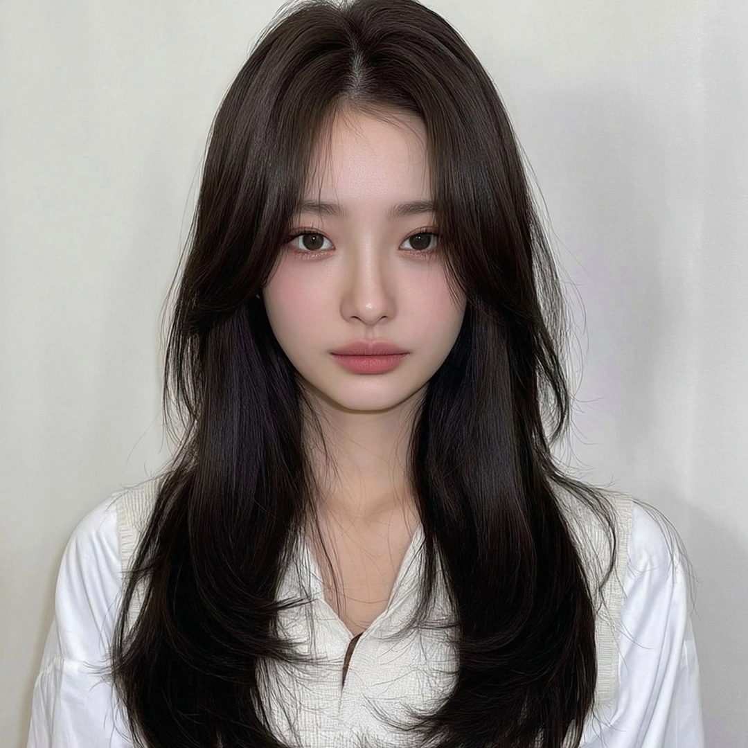 8 Elegant Layered Haircuts Seoul | Seoul Hair Salon 8 elegant layered haircut Seoul - Style 5 at Korea Hair Salon Seoul