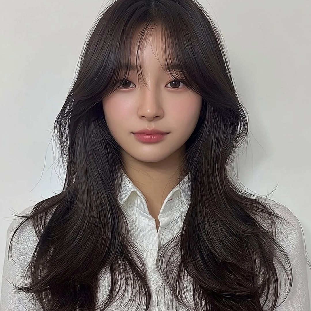 Long 1681 8 Elegant Layered Haircuts Seoul | Seoul Hair Salon