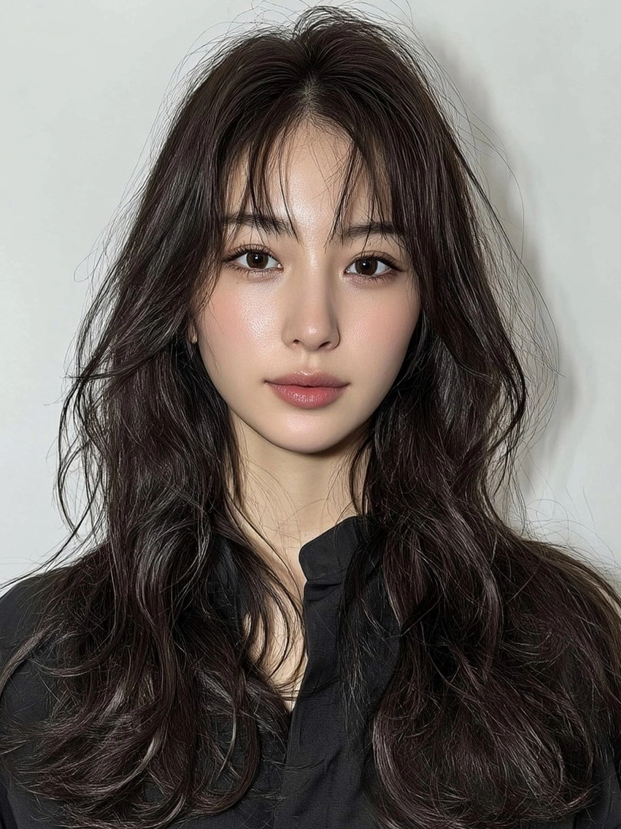 8 Elegant Layered Styles Seoul | Korea Hair Salon 7 elegant layered styles Seoul - Style 4 at Korea Hair Salon Seoul