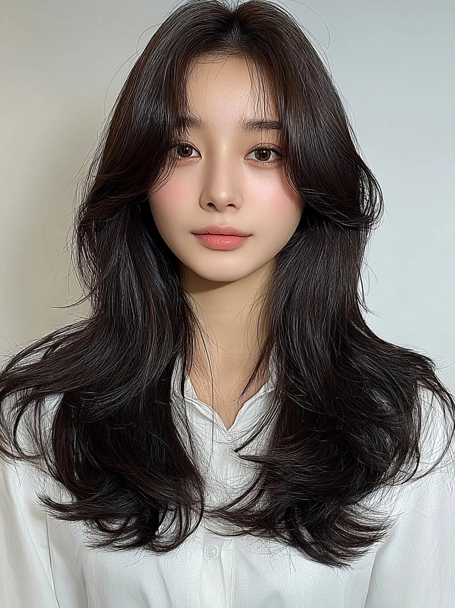 8 Elegant Layered Styles Seoul | Korea Hair Salon 8 elegant layered styles Seoul - Style 5 at Korea Hair Salon Seoul
