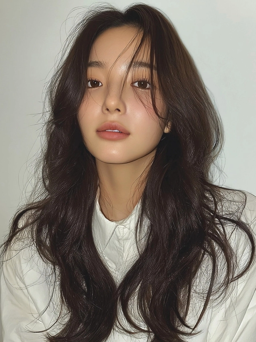Long 1672 8 Elegant Layered Styles Seoul | Korea Hair Salon