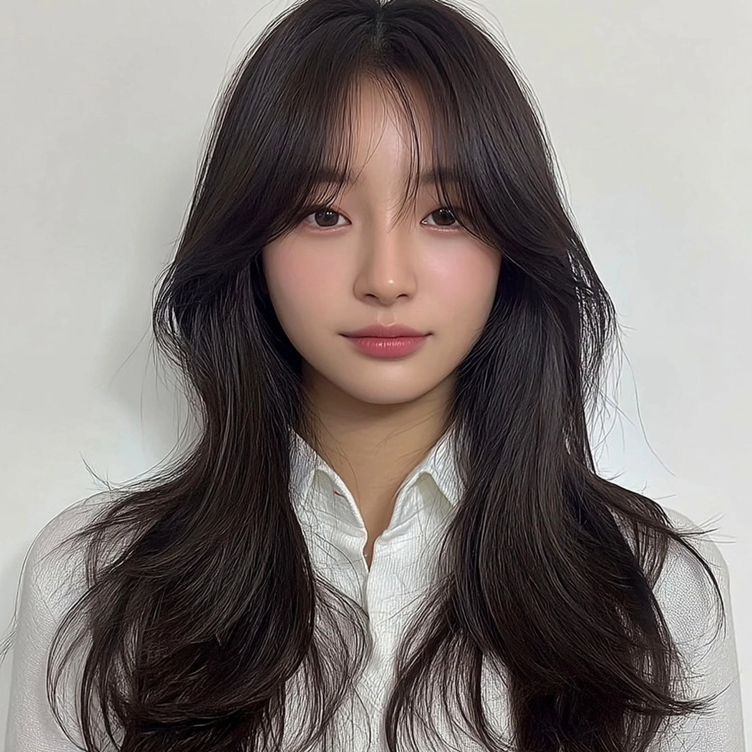 8 Elegant Soft Wave Perm Styles | Seoul Hair Salon 11 elegant soft wave perm Seoul - Style 8 at Korea Hair Salon Seoul
