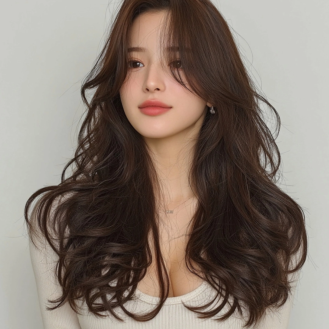 8 Elegant Soft Wave Perms 2026 | Seoul Hair Salon 4 elegant soft wave perm 2026 - Style 2 at Korea Hair Salon Seoul