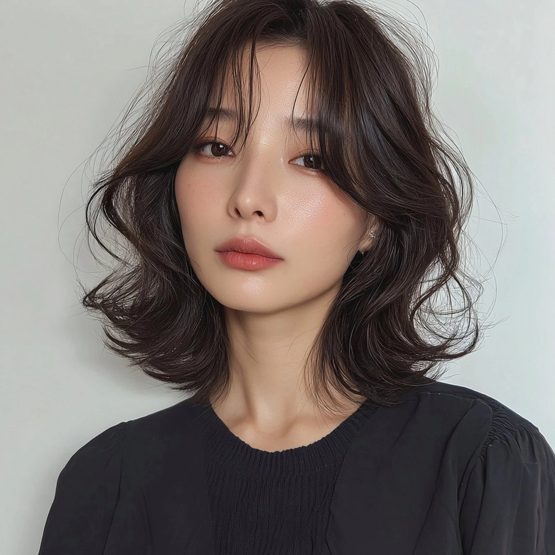 8 Elegant Soft Wave Perms 2026 | Seoul Hair Salon 5 elegant soft wave perm 2026 - Style 3 at Korea Hair Salon Seoul