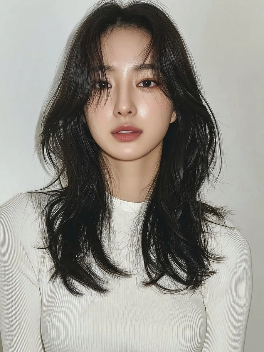 8 Elegant Soft Wave Perms in Seoul | Korea Hair Salon 3 elegant soft wave perm Seoul - Style 1 at Korea Hair Salon Seoul