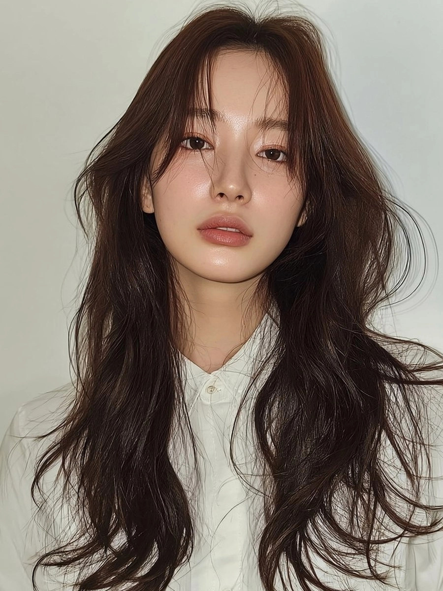 8 Elegant Soft Wave Perms in Seoul | Korea Hair Salon 5 elegant soft wave perm Seoul - Style 3 at Korea Hair Salon Seoul