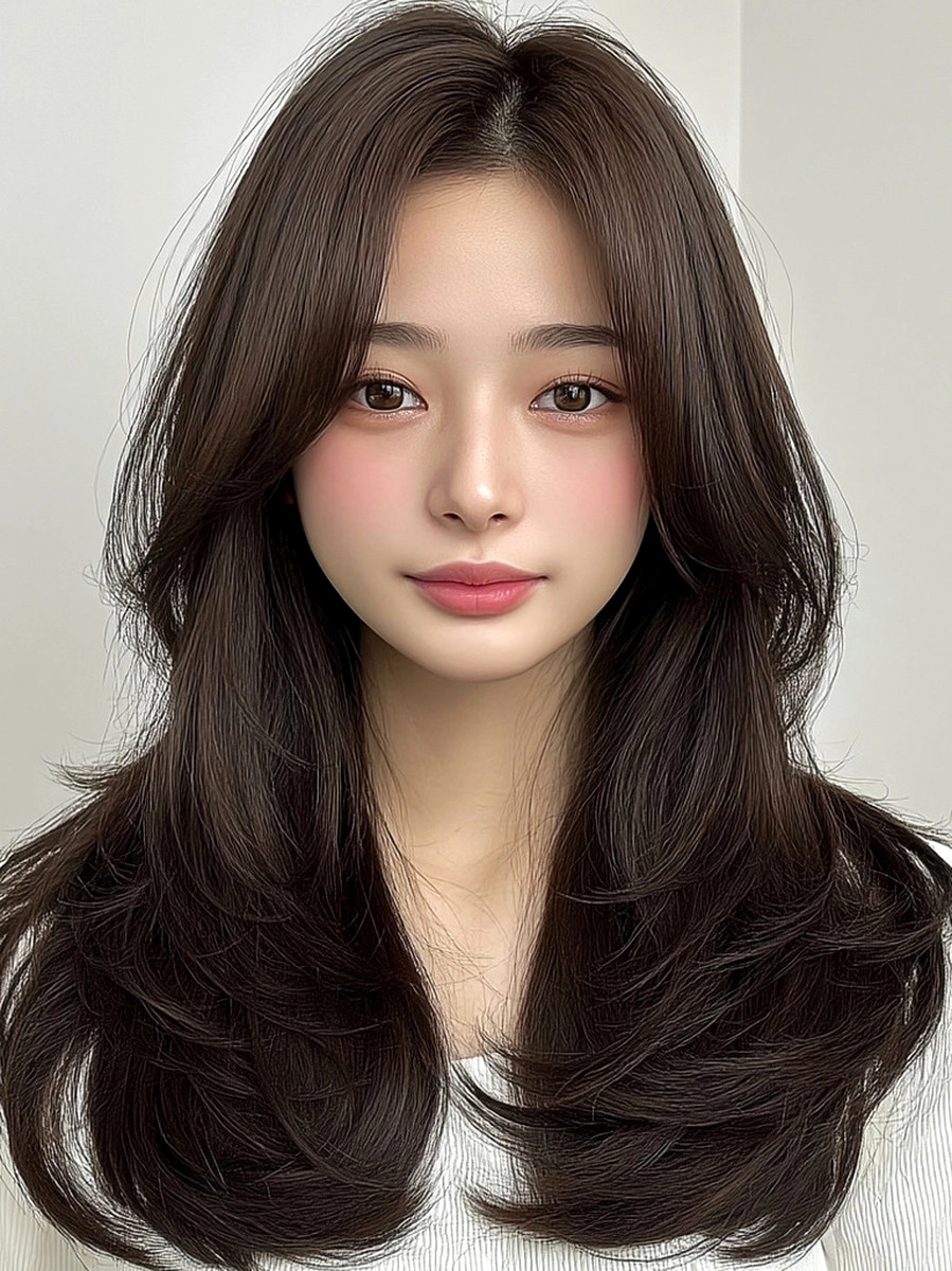 8 Elegant Soft Wave Perms in Seoul | Korea Hair Salon 7 elegant soft wave perm Seoul - Style 4 at Korea Hair Salon Seoul