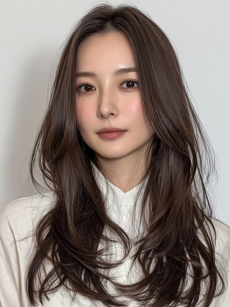 8 Elegant Soft Wave Perms in Seoul | Korea Hair Salon 8 elegant soft wave perm Seoul - Style 5 at Korea Hair Salon Seoul
