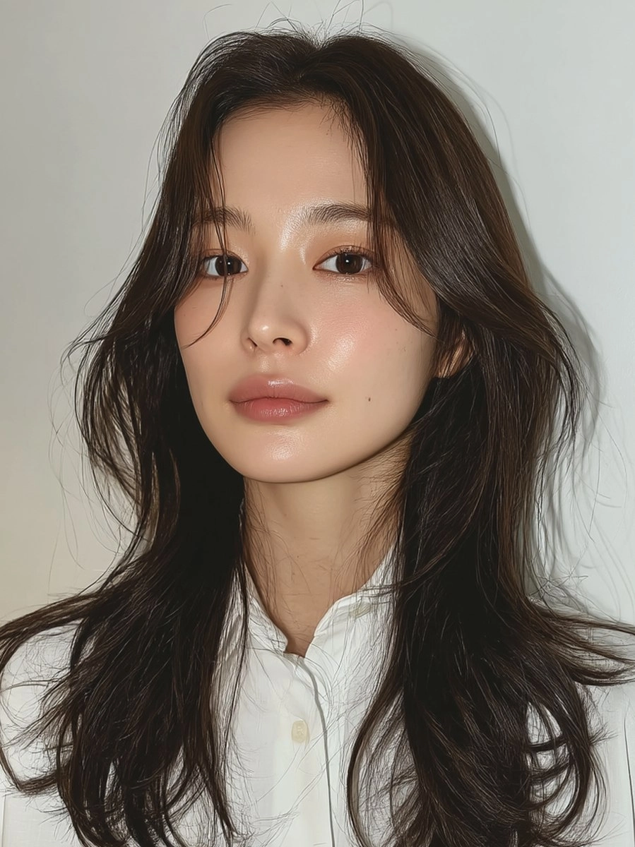 8 Elegant Soft Wave Perms in Seoul | Korea Hair Salon 9 elegant soft wave perm Seoul - Style 6 at Korea Hair Salon Seoul