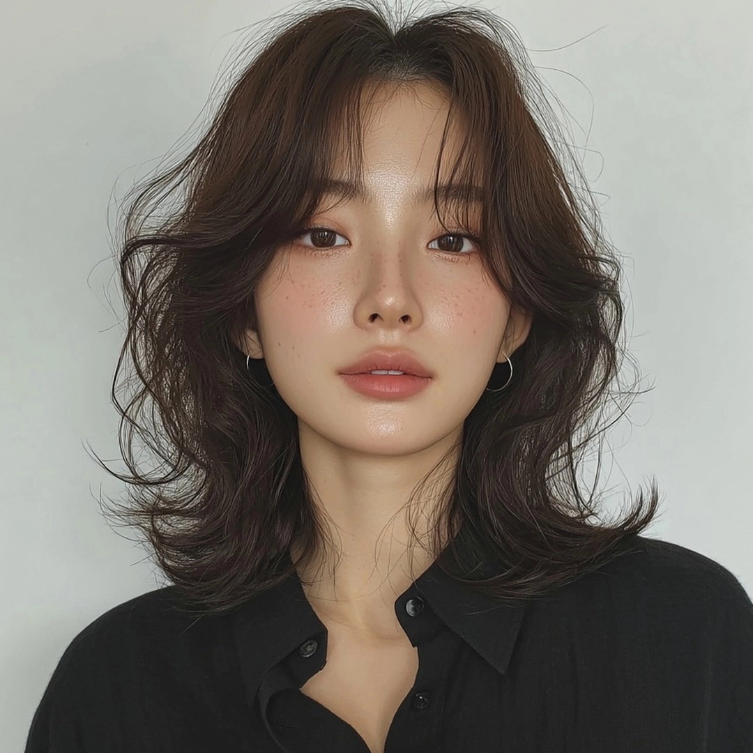8 Elegant Soft Wave Perms in Seoul | Seoul Hair Salon 5 elegant soft wave perm Seoul - Style 3 at Korea Hair Salon Seoul