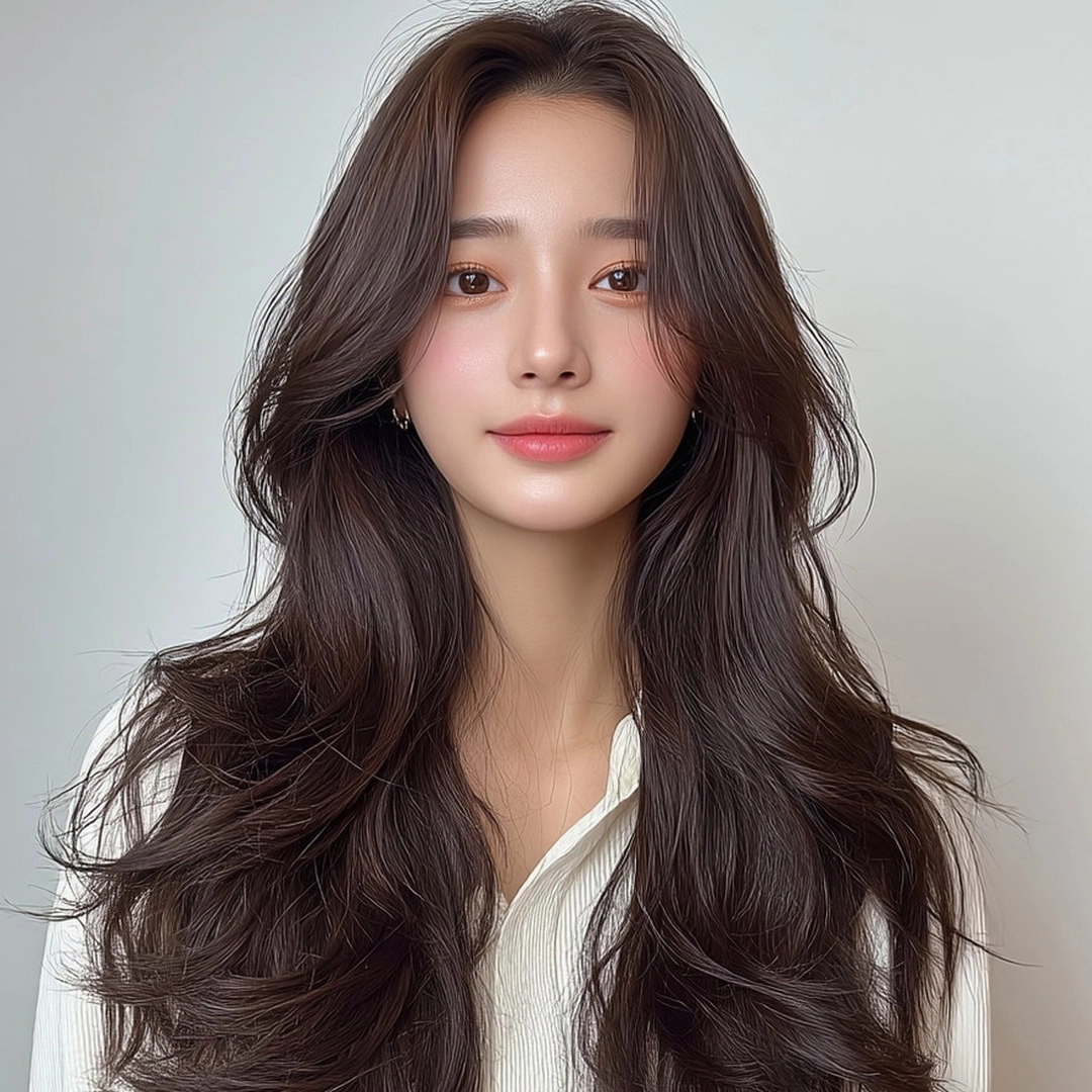 8 Elegant Soft Wave Perms in Seoul | Seoul Hair Salon 11 elegant soft wave perm Seoul - Style 8 at Korea Hair Salon Seoul