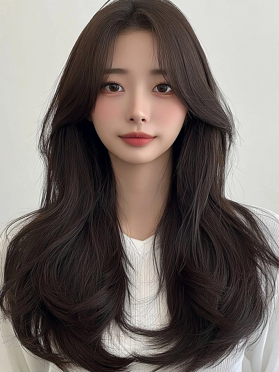 8 Elegant Soft Wave Styles 2026 | Korea Hair Salon 9 elegant soft wave styles 2026 - Style 6 at Korea Hair Salon Seoul
