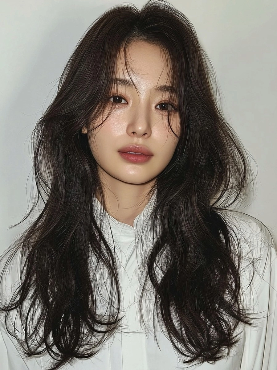 8 Elegant Soft Wave Styles 2026 | Korea Hair Salon 11 elegant soft wave styles 2026 - Style 8 at Korea Hair Salon Seoul