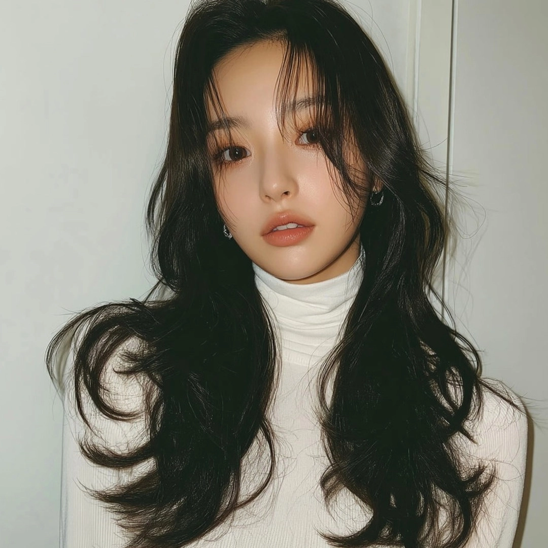 8 Layered Hair Styles in Seoul | Seoul Hair Salon 7 layered hair styles Seoul - Style 4 at Korea Hair Salon Seoul