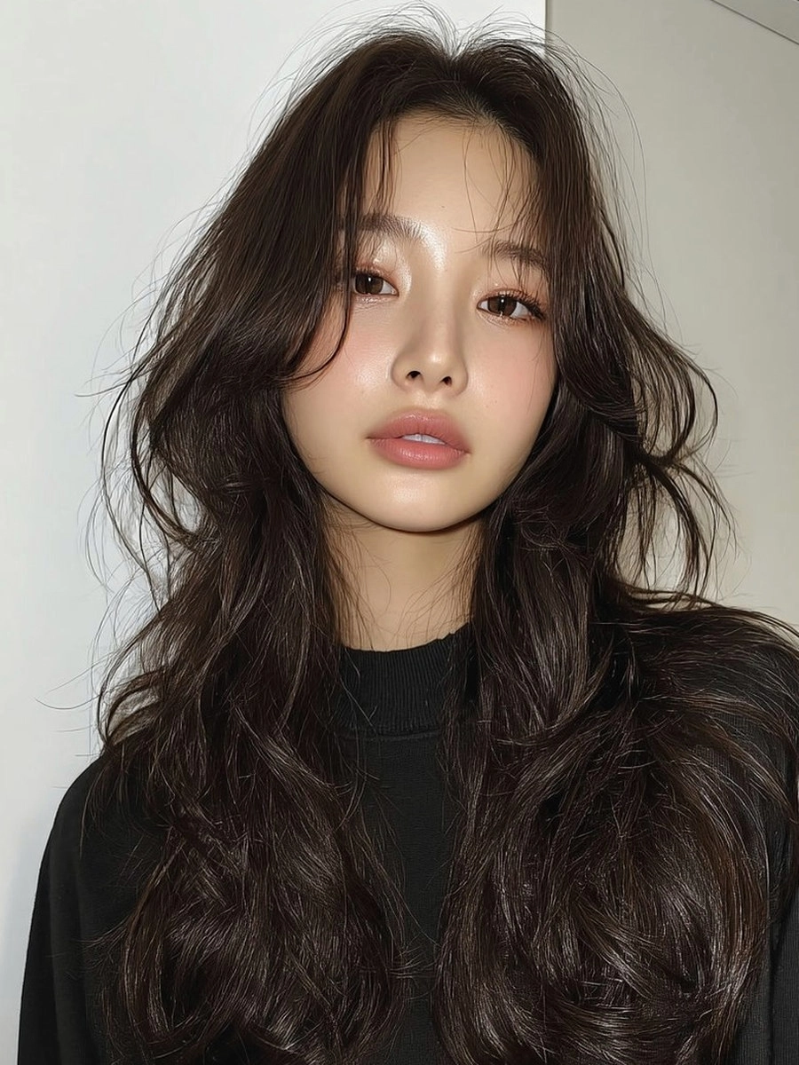 8 Layered Hair Styles Seoul | Korea Hair Salon 10 layered hair styles Seoul - Style 7 at Korea Hair Salon Seoul