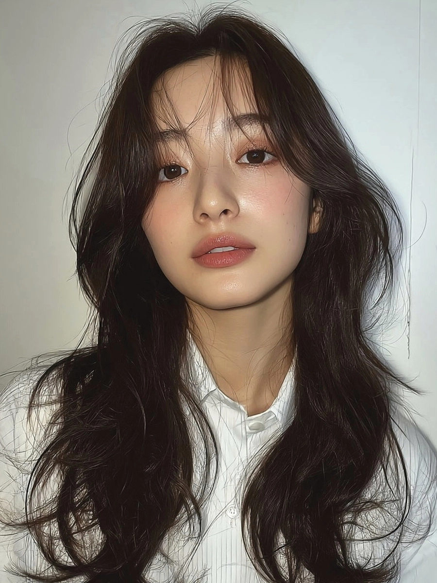 8 Layered Haircuts in Seoul 2026 | Korea Hair Salon 4 layered haircuts Seoul 2026 - Style 2 at Korea Hair Salon Seoul