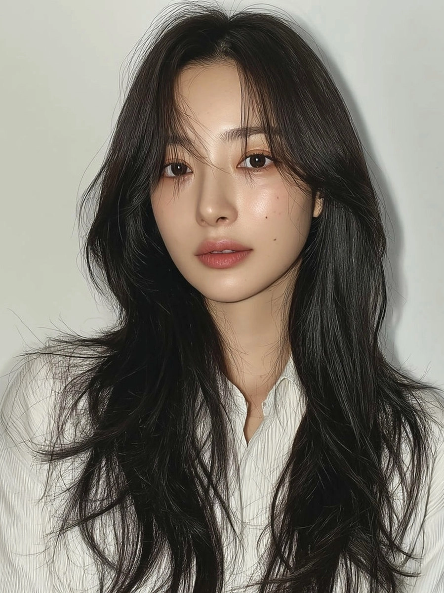 8 Layered Haircuts in Seoul 2026 | Korea Hair Salon 10 layered haircuts Seoul 2026 - Style 7 at Korea Hair Salon Seoul
