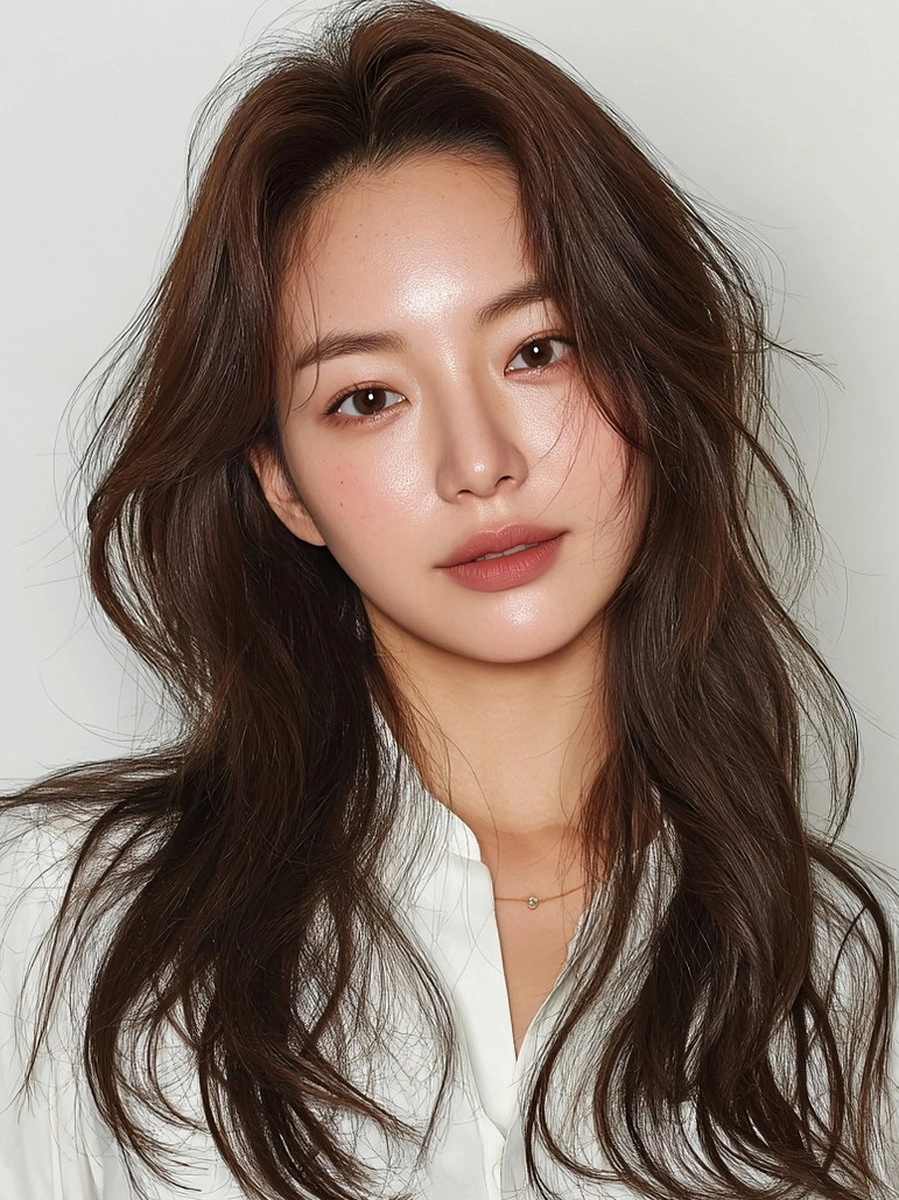 8 Layered Haircuts in Seoul 2026 | Korea Hair Salon 11 layered haircuts Seoul 2026 - Style 8 at Korea Hair Salon Seoul