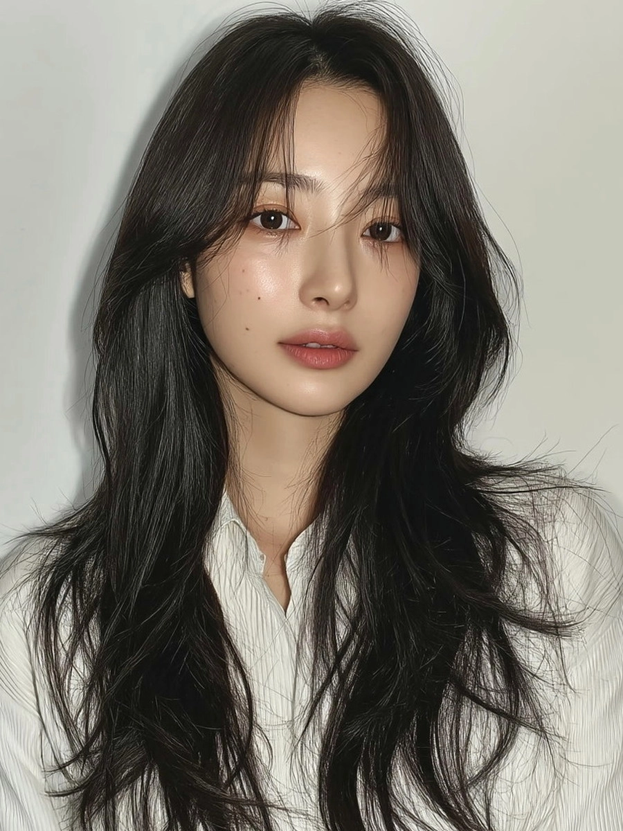 8 Layered Haircuts Seoul 2026 | Korea Hair Salon 3 layered haircuts Seoul 2026 - Style 1 at Korea Hair Salon Seoul