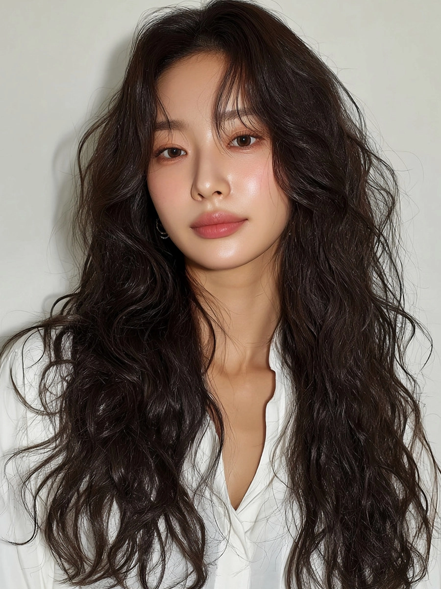 8 Layered Haircuts Seoul 2026 | Korea Hair Salon 9 layered haircuts Seoul 2026 - Style 6 at Korea Hair Salon Seoul