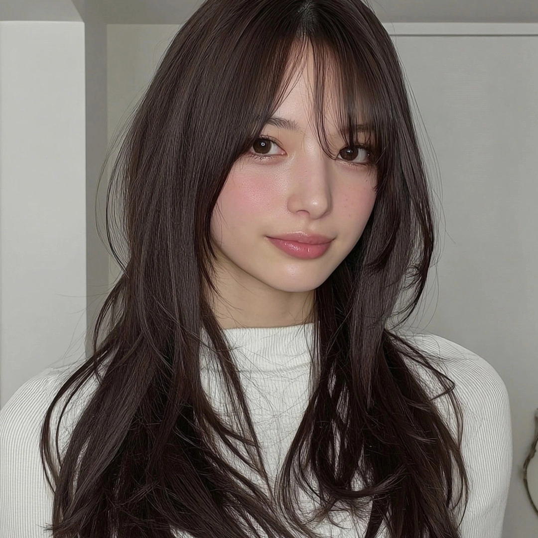 8 Layered Haircuts Seoul 2026 | Seoul Hair Salon 4 layered haircuts Seoul 2026 - Style 2 at Korea Hair Salon Seoul