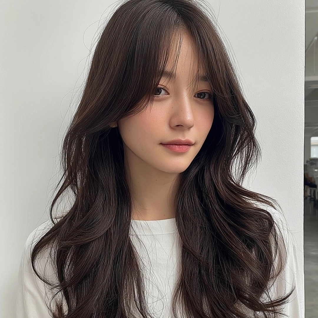 8 Layered Voluminous Styles 2026 | Seoul Hair Salon 3 layered voluminous hairstyles Seoul - Style 1 at Korea Hair Salon Seoul