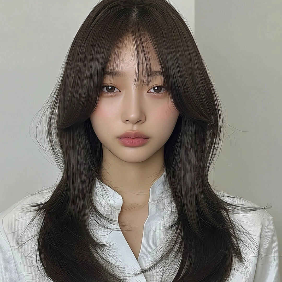 8 Layered Voluminous Styles 2026 | Seoul Hair Salon 4 layered voluminous hairstyles Seoul - Style 2 at Korea Hair Salon Seoul