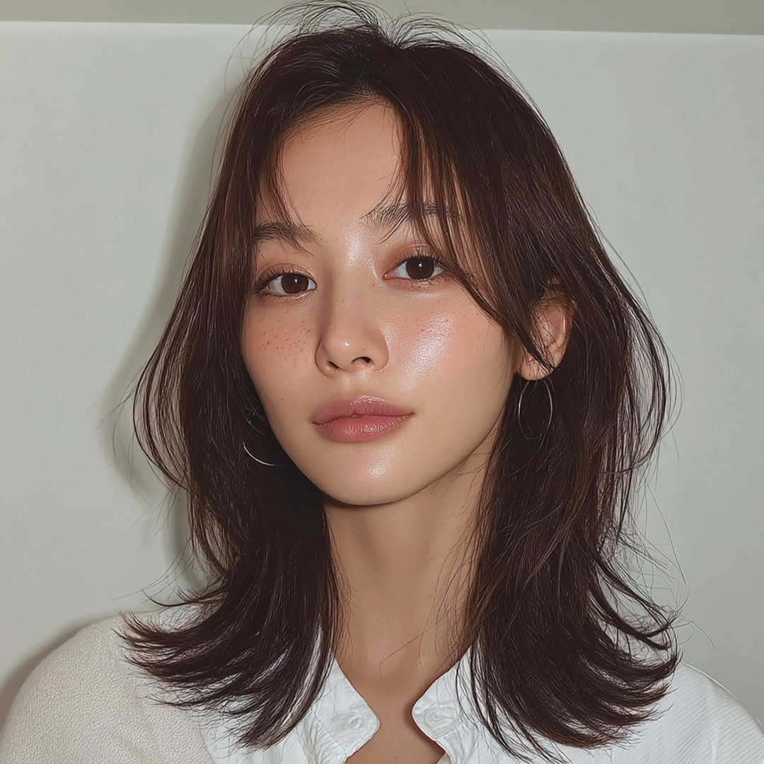 8 Layered Voluminous Styles 2026 | Seoul Hair Salon 9 layered voluminous hairstyles Seoul - Style 6 at Korea Hair Salon Seoul