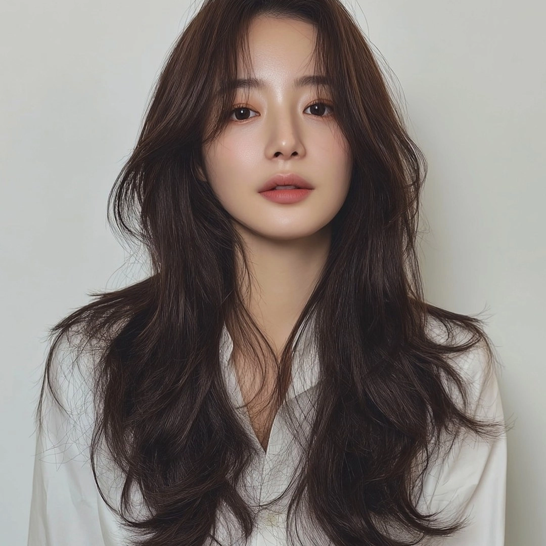 8 Layered Voluminous Styles 2026 | Seoul Hair Salon 11 layered voluminous hairstyles Seoul - Style 8 at Korea Hair Salon Seoul