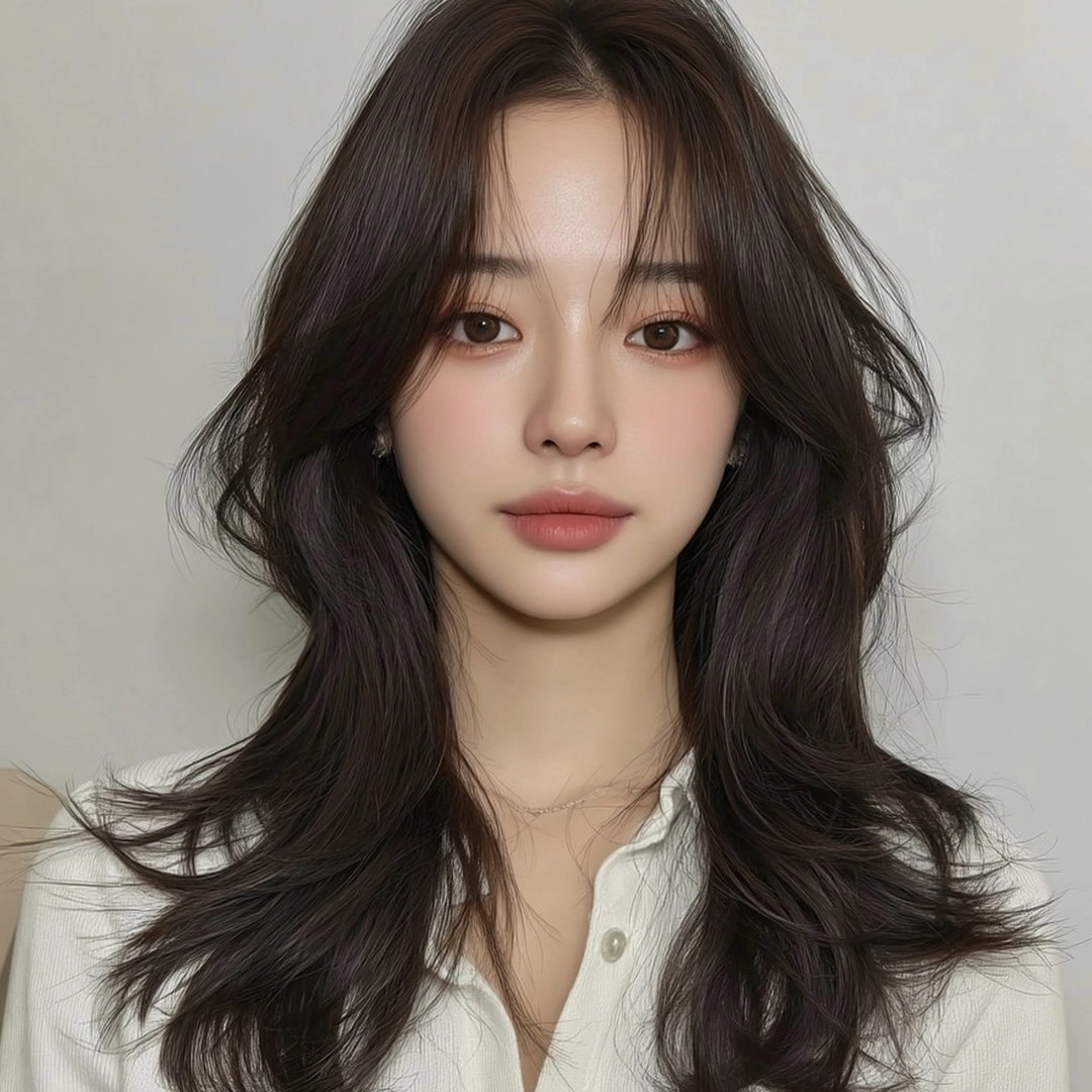 8 Perfect Styles for Long Faces 2026 | Seoul Hair Salon 5 styles for long faces 2026 - Style 3 at Korea Hair Salon Seoul