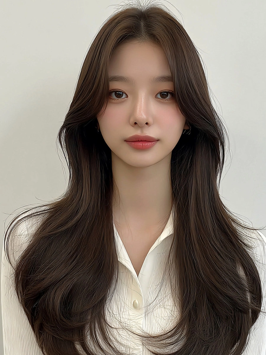 8 Soft Wave Perm Styles 2026 | Korea Hair Salon 4 soft wave perm styles 2026 - Style 2 at Korea Hair Salon Seoul