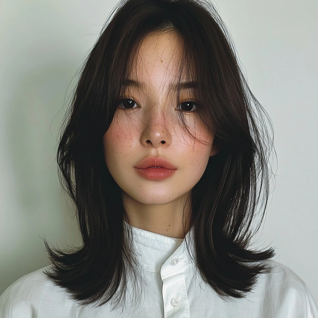 8 Soft Wave Perm Styles Korea | Seoul Hair Salon 4 soft wave perm Korea - Style 2 at Korea Hair Salon Seoul