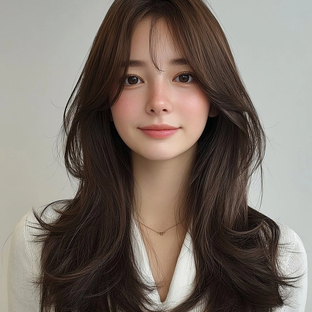 8 Soft Wave Perm Styles Korea | Seoul Hair Salon 7 soft wave perm Korea - Style 4 at Korea Hair Salon Seoul