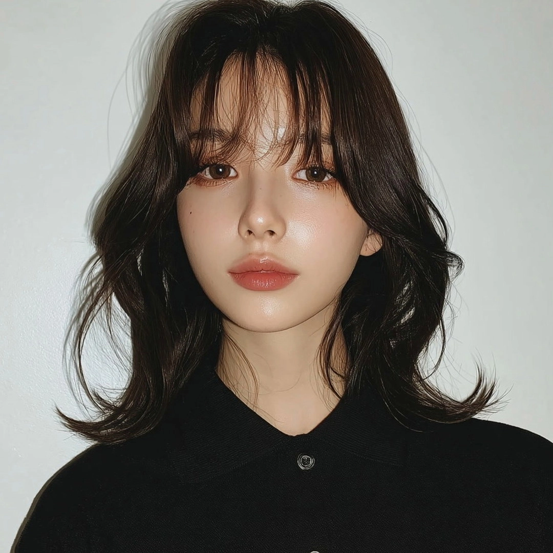 8 Soft Wave Perm Styles Korea | Seoul Hair Salon 11 soft wave perm Korea - Style 8 at Korea Hair Salon Seoul
