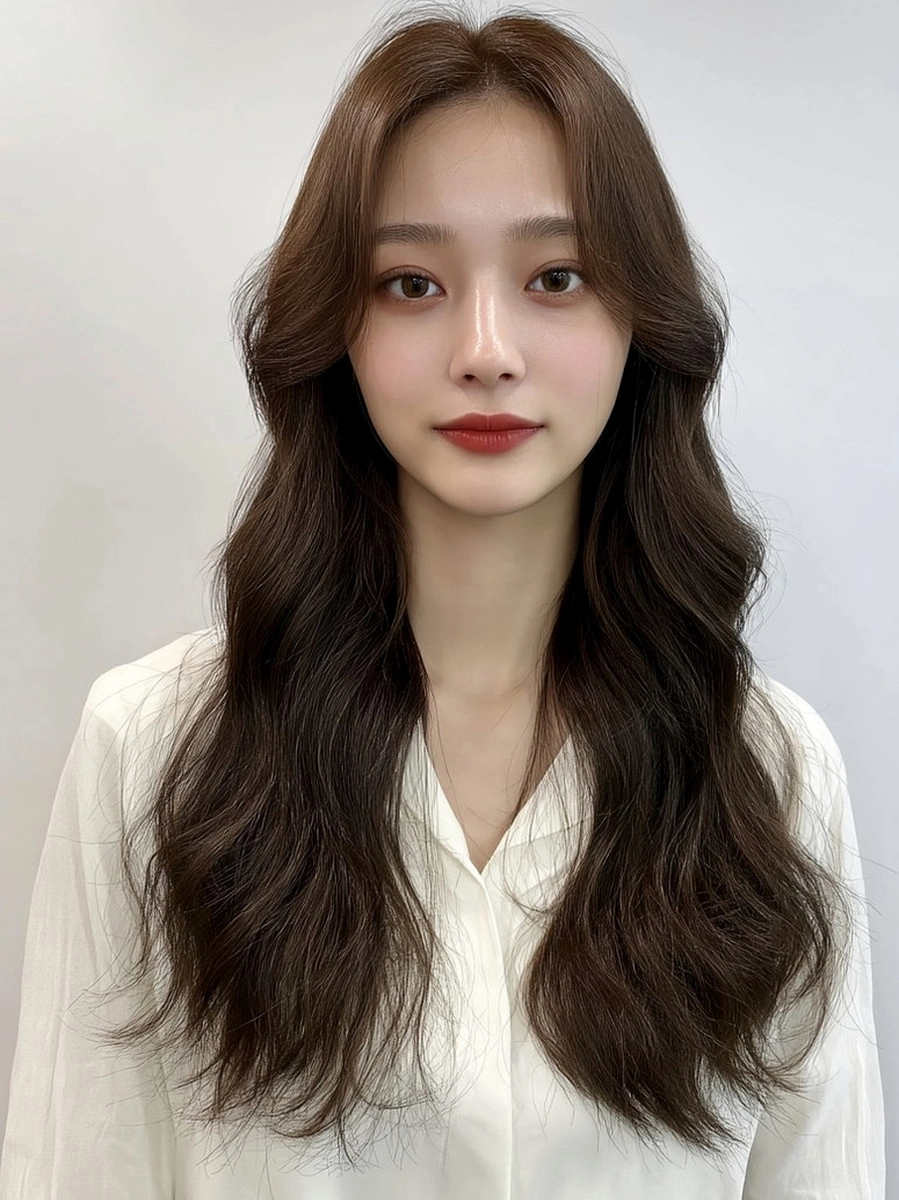 8 Stunning Hairstyles for Long Faces 2026 | Korea Hair Salon 9 hairstyles for long faces 2026 - Style 6 at Korea Hair Salon Seoul