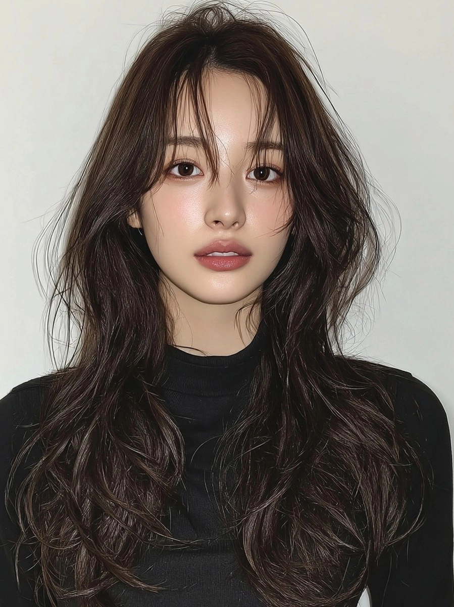8 Stunning Hairstyles for Long Faces 2026 | Korea Hair Salon 10 hairstyles for long faces 2026 - Style 7 at Korea Hair Salon Seoul