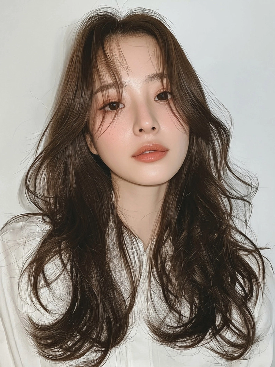 8 Stunning Layered Haircuts 2026 | Korea Hair Salon 10 layered haircuts 2026 - Style 7 at Korea Hair Salon Seoul
