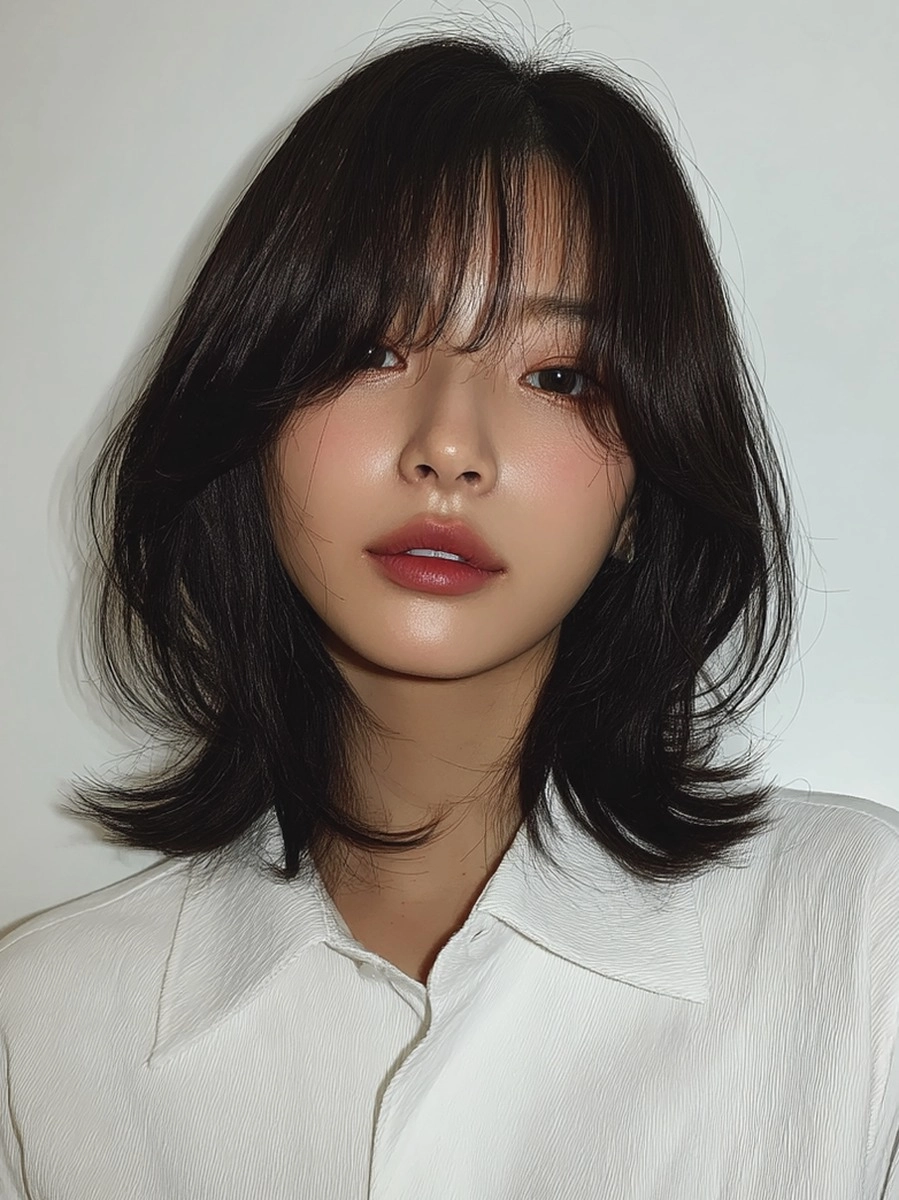 8 Stunning Layered Hairstyles 2026 | Korea Hair Salon 5 layered hairstyles 2026 - Style 3 at Korea Hair Salon Seoul