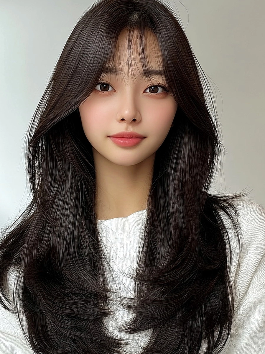 8 Stunning Layered Hairstyles 2026 | Korea Hair Salon 9 layered hairstyles 2026 - Style 6 at Korea Hair Salon Seoul