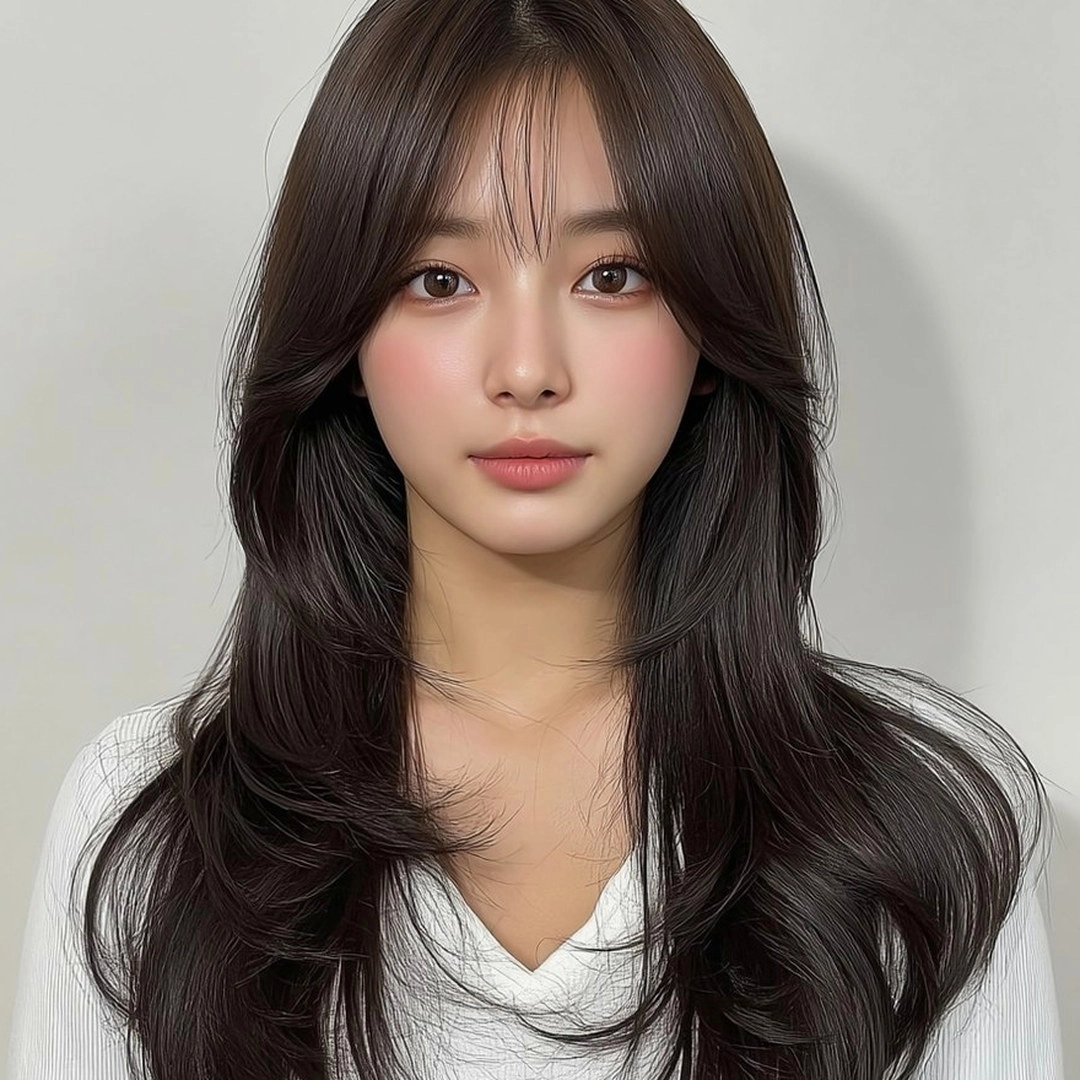 8 Stunning Layered Wave Styles 2026 | Seoul Hair Salon 4 layered wave styles 2026 - Style 2 at Korea Hair Salon Seoul