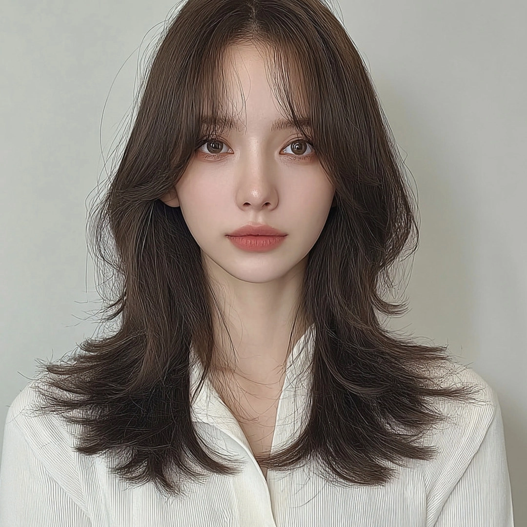 8 Stunning Layered Wave Styles 2026 | Seoul Hair Salon 7 layered wave styles 2026 - Style 4 at Korea Hair Salon Seoul