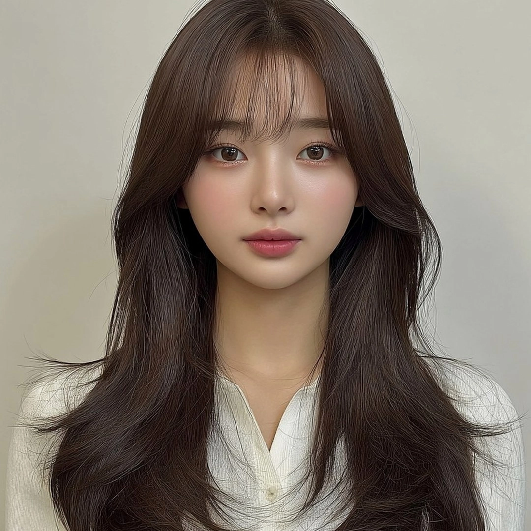 8 Stunning Layered Wave Styles Seoul | Seoul Hair Salon 8 layered wave styles Seoul - Style 5 at Korea Hair Salon Seoul