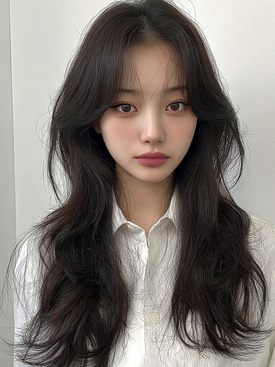 8 Stunning Soft Wave Perm Styles 2026 | Korea Hair Salon 5 soft wave perm 2026 - Style 3 at Korea Hair Salon Seoul