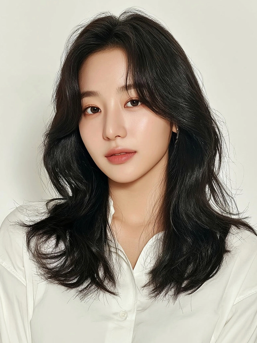 8 Stunning Soft Wave Perm Styles 2026 | Korea Hair Salon 8 soft wave perm 2026 - Style 5 at Korea Hair Salon Seoul