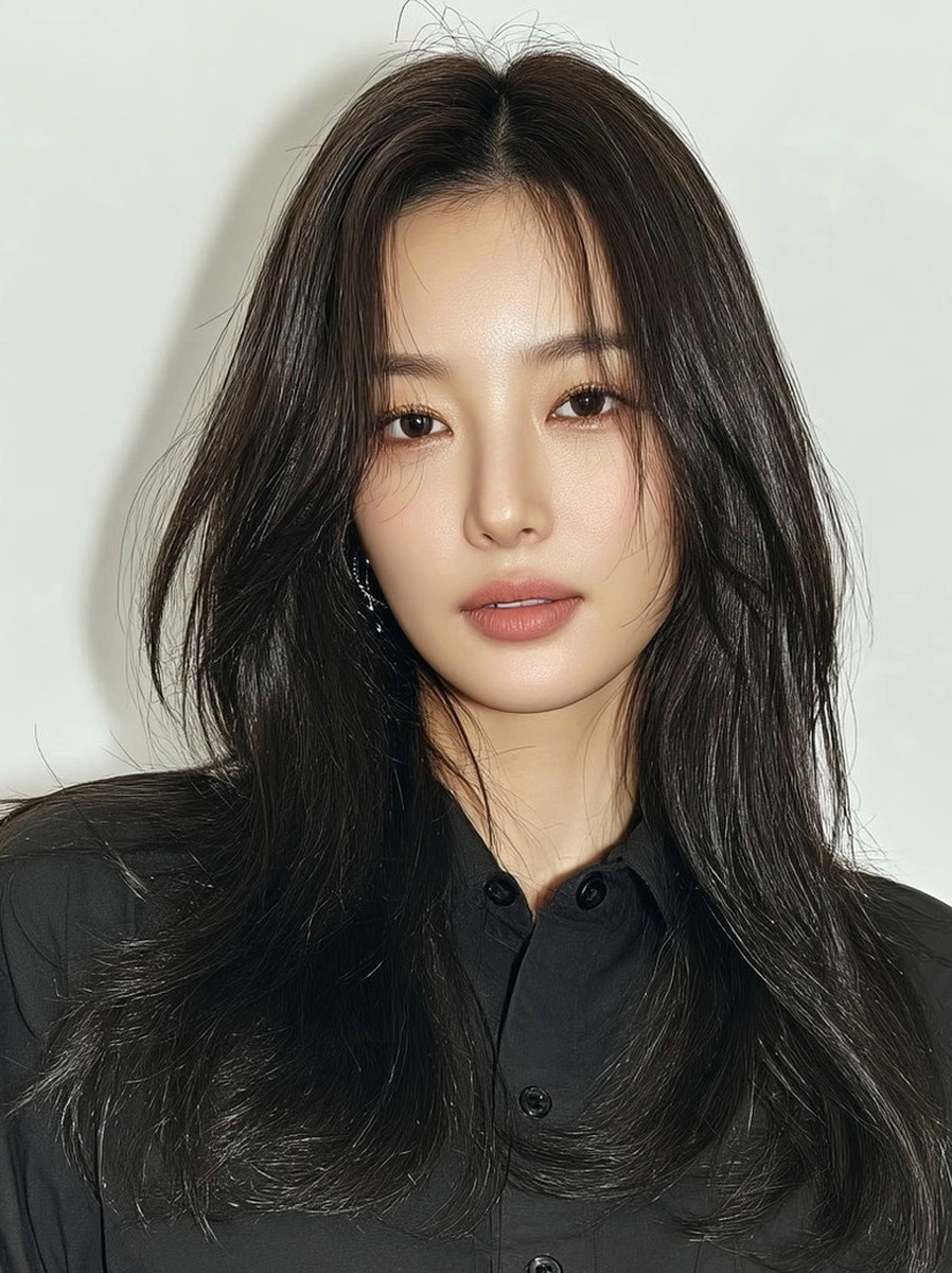 8 Stunning Soft Wave Perm Styles 2026 | Korea Hair Salon 9 soft wave perm 2026 - Style 6 at Korea Hair Salon Seoul